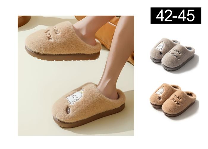Pantuflas de algodón para hombre y mujer, modelo 141697