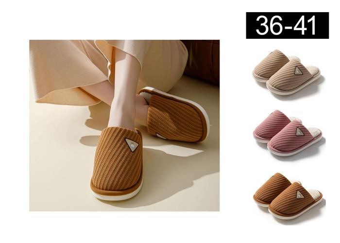 Pantuflas de algodón para hombre y mujer, modelo 141700