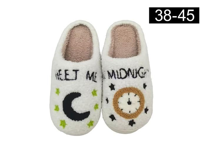 Pantuflas de algodón para hombre y mujer, modelo 141704