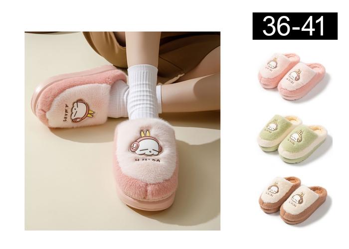 Pantuflas de algodón para hombre y mujer, modelo 141709