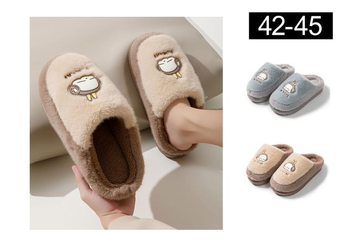 Pantuflas de algodón para hombre y mujer, modelo 141710