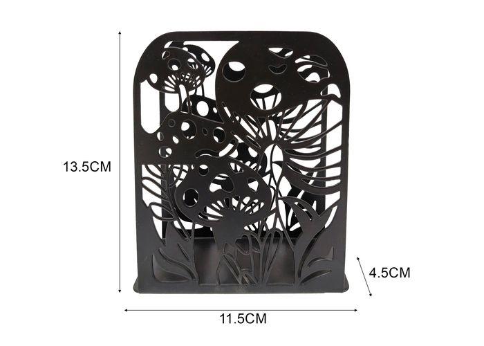 Soportes para papel de cocina, modelo DM0649, color negro