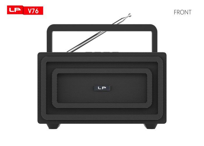 Grabadora de radiocassette, modelo LP-V76