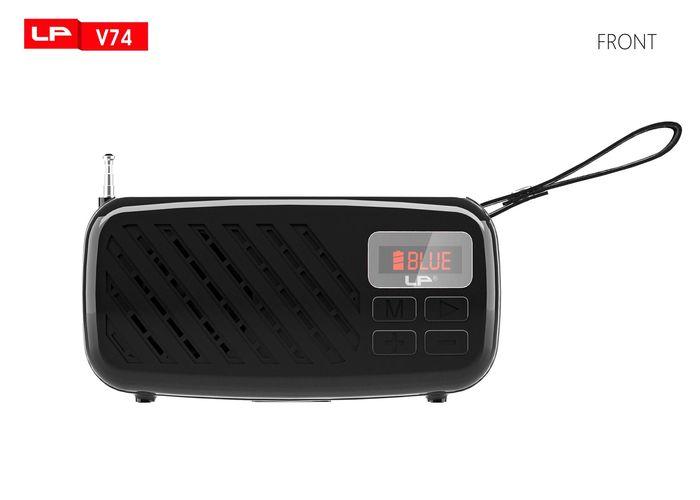 Grabadora de radiocassette, modelo LP-V74