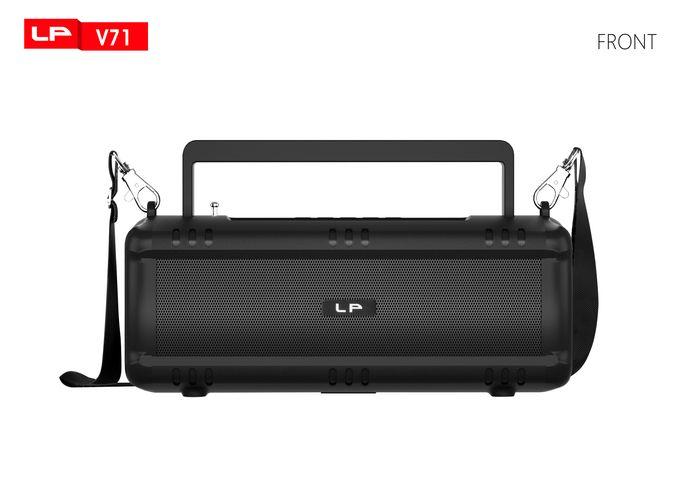Grabadora de radiocassette, modelo LP-V71