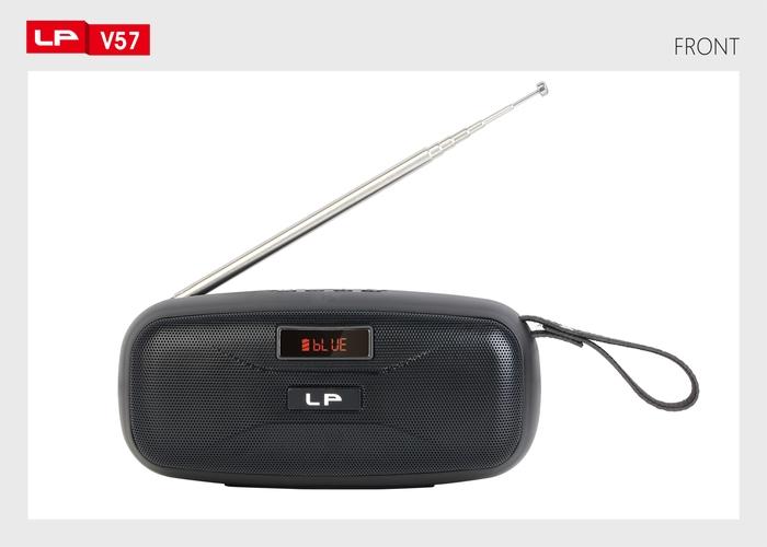Grabadora de radiocassette, modelo LP-V57
