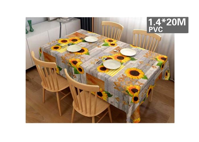 Mantel, 1,4 × 20 m, 20 m, color negro, modelo 146433