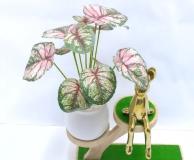 Bonsái decorativo, 27 cm, 8,5 cm, color verde