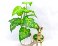 Bonsái decorativo, 32 cm, 7 cm, color verde