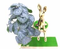 Bonsái decorativo, 18 cm, 8 cm, color verde, modelo 148051