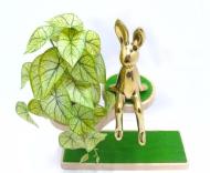 Bonsái decorativo, 18 cm, 8 cm, color verde, modelo 148062