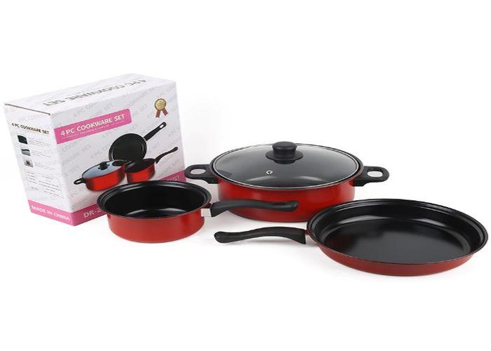 Juego de cocina, color rojo