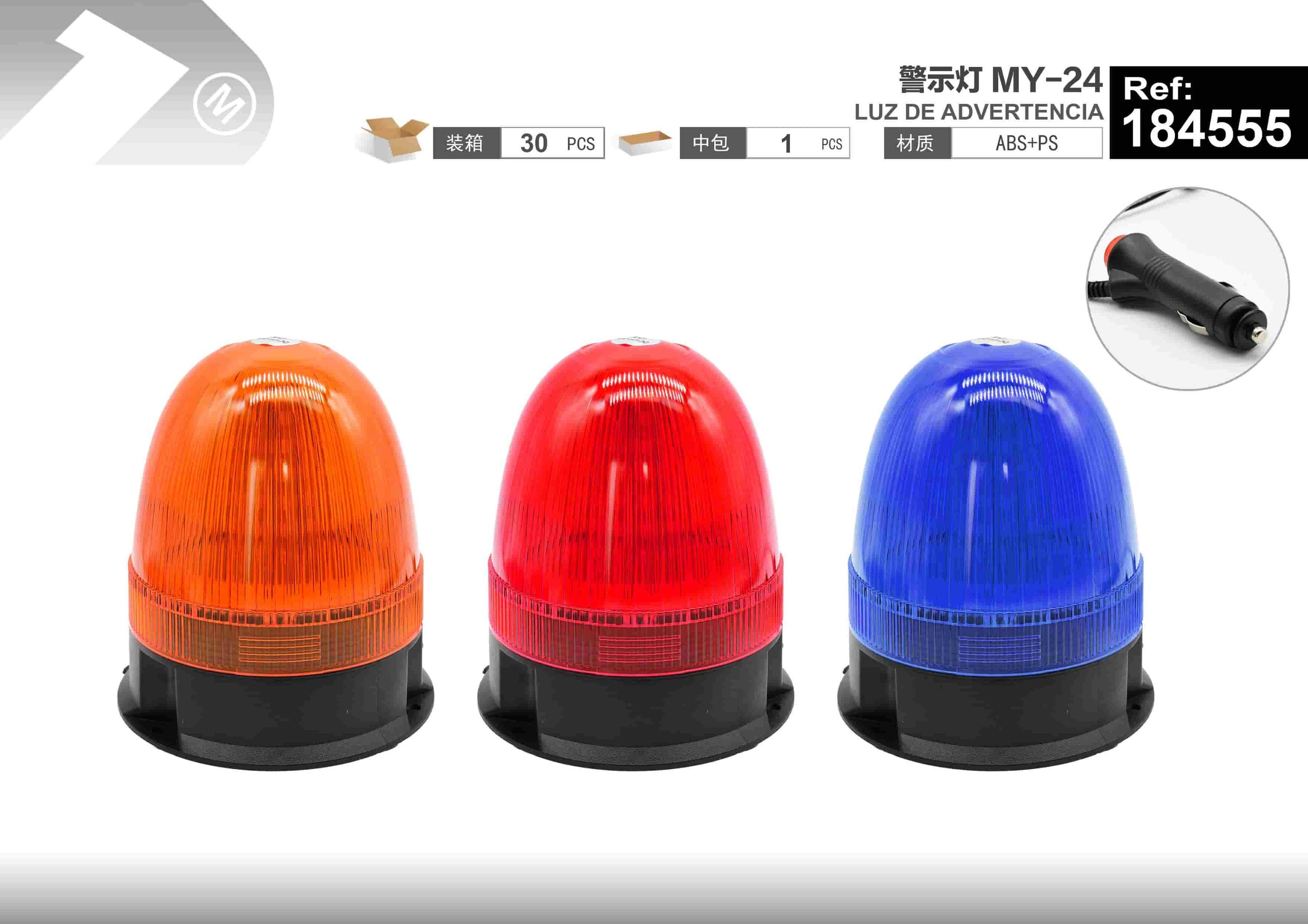 Luz de advertencia del vehículo, modelo MY-24