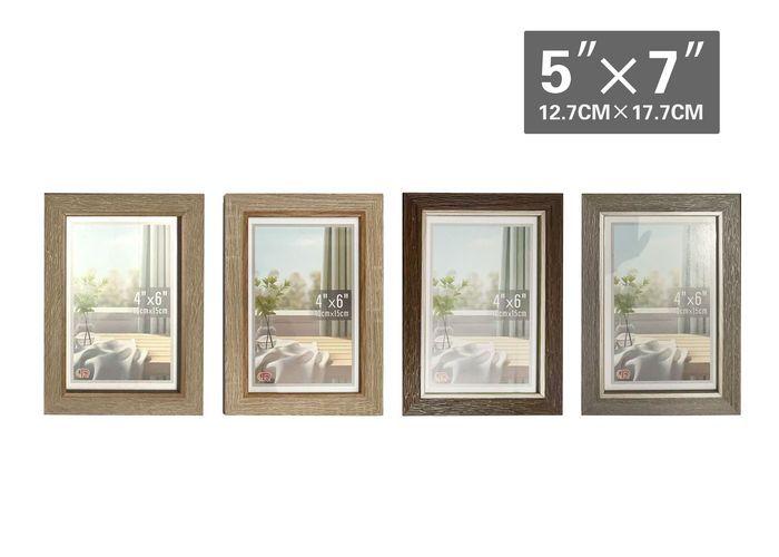 Marco de fotos de madera, 5 × 7, modelo 142235