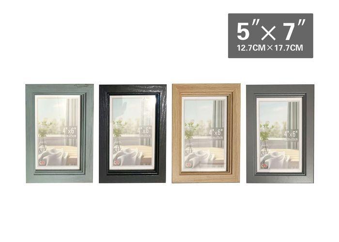 Marco de fotos de madera, 5 × 7, modelo 142263