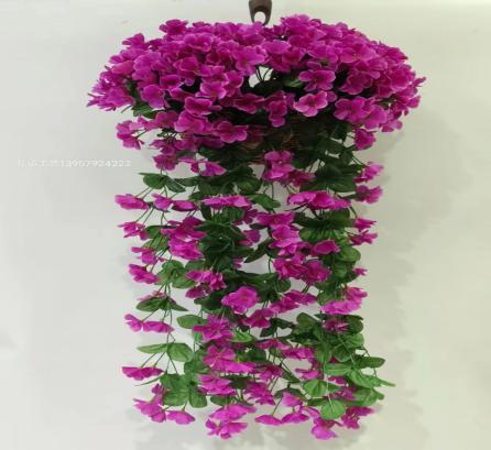 Ramo decorativo, 85 cm, color morado
