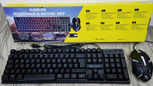 Conjunto de teclado y ratón., modelo KT-399