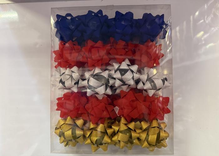 Flor estrella hecha a mano, 2,5 pulgadas, 40 piezas, modelo 186688