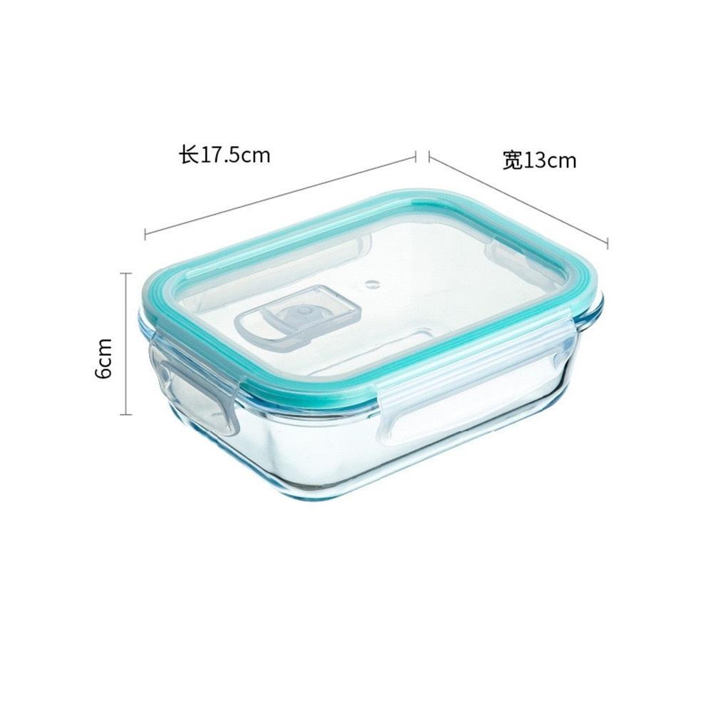 Recipiente para almacenar alimentos, 640 ml, color transparente, ref. 240731
