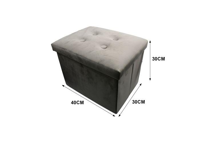 Taburete con almacenamiento, modelo 141827