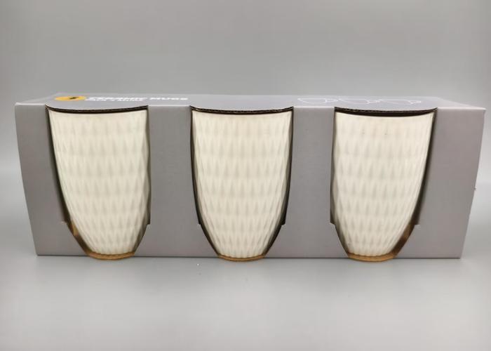 Taza de cerámica, 3 piezas, ref. 241291