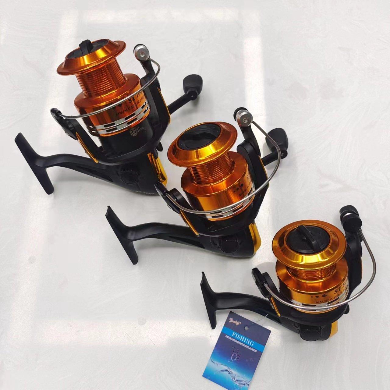 Carrete de pesca, modelo ST5000A, color negro