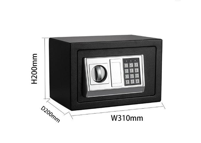 Caja fuerte, 20 × 31 × 20 cm
