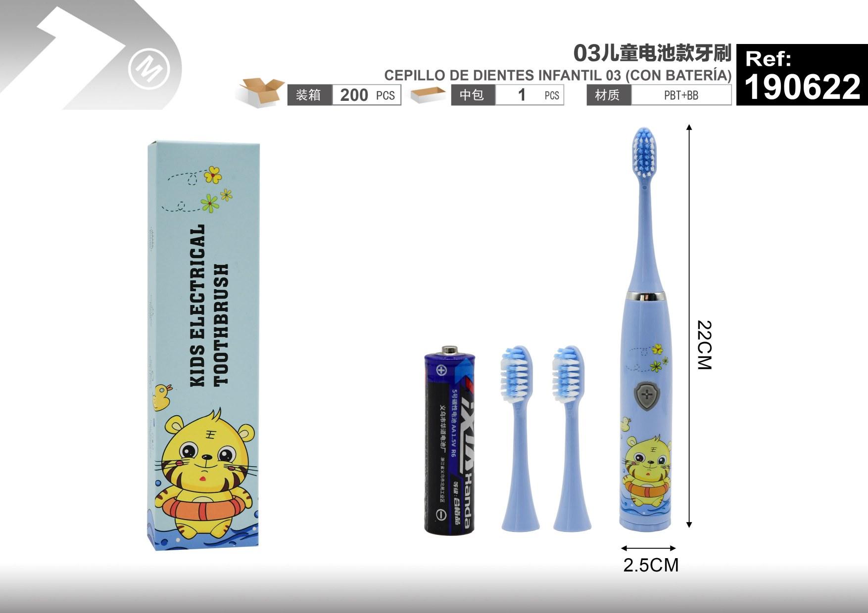 cepillo de dientes electrico, modelo 190622