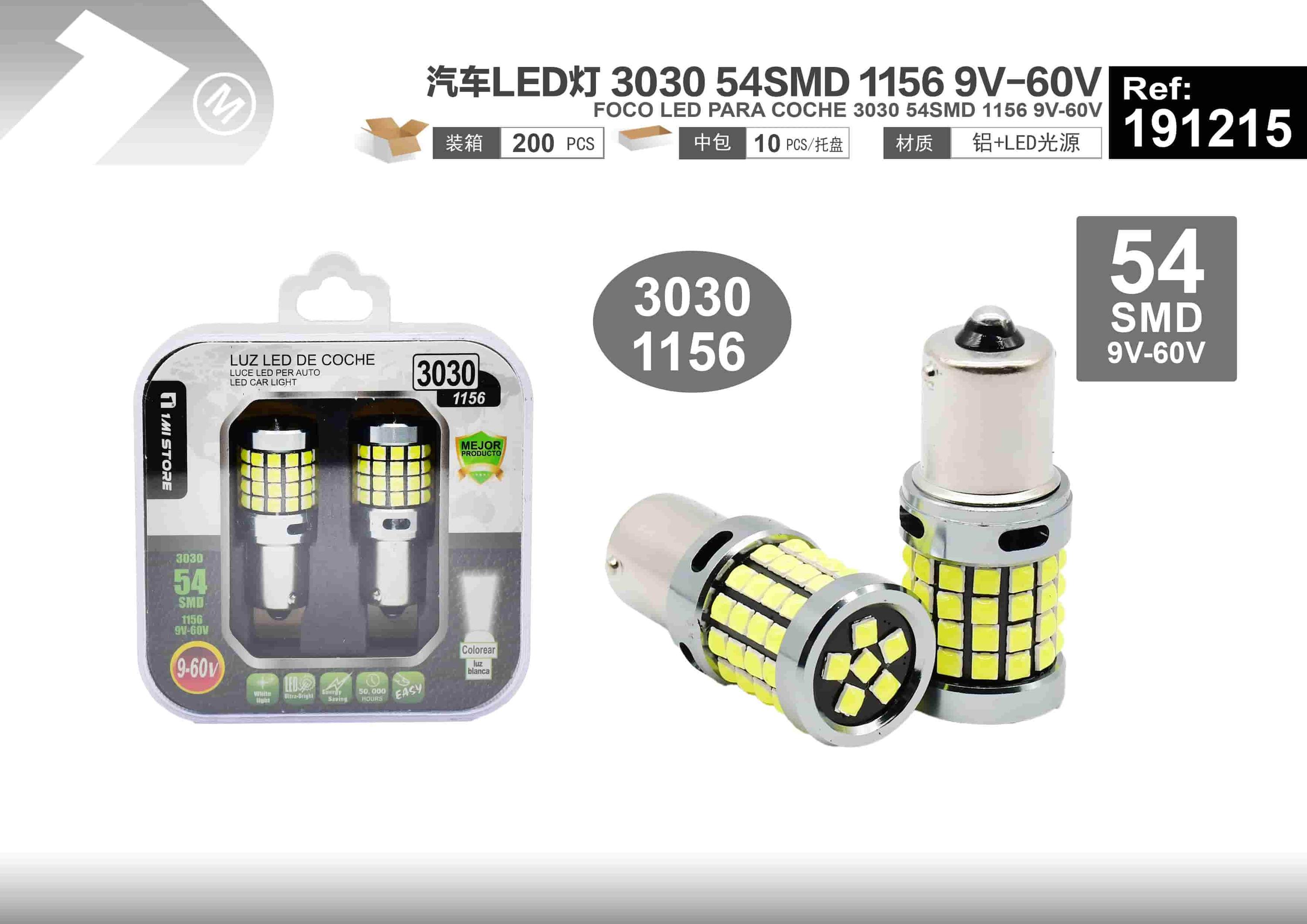 luces LED, 9 V, 60 V, modelo 191215
