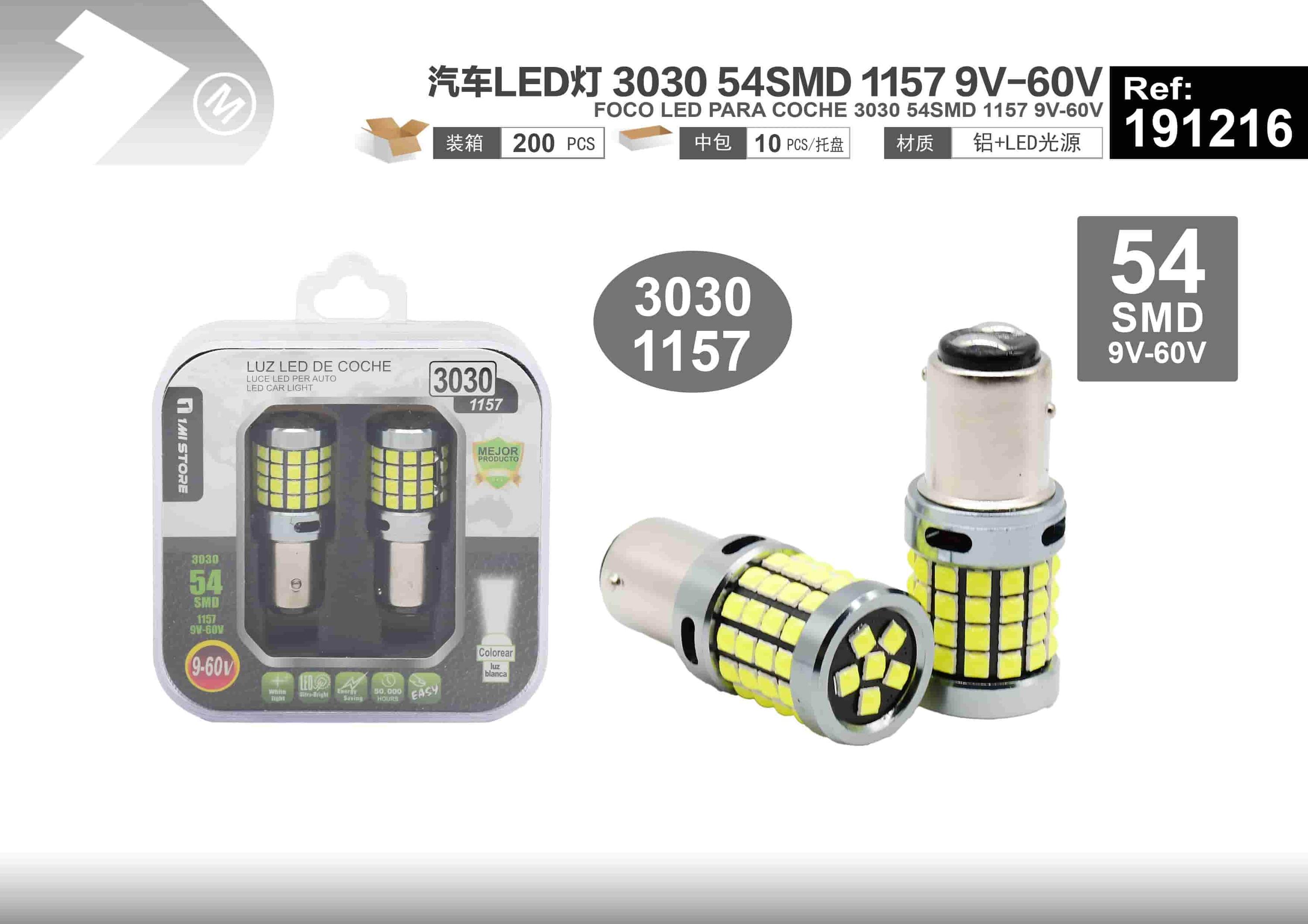 luces LED, 9 V, 60 V, modelo 191216