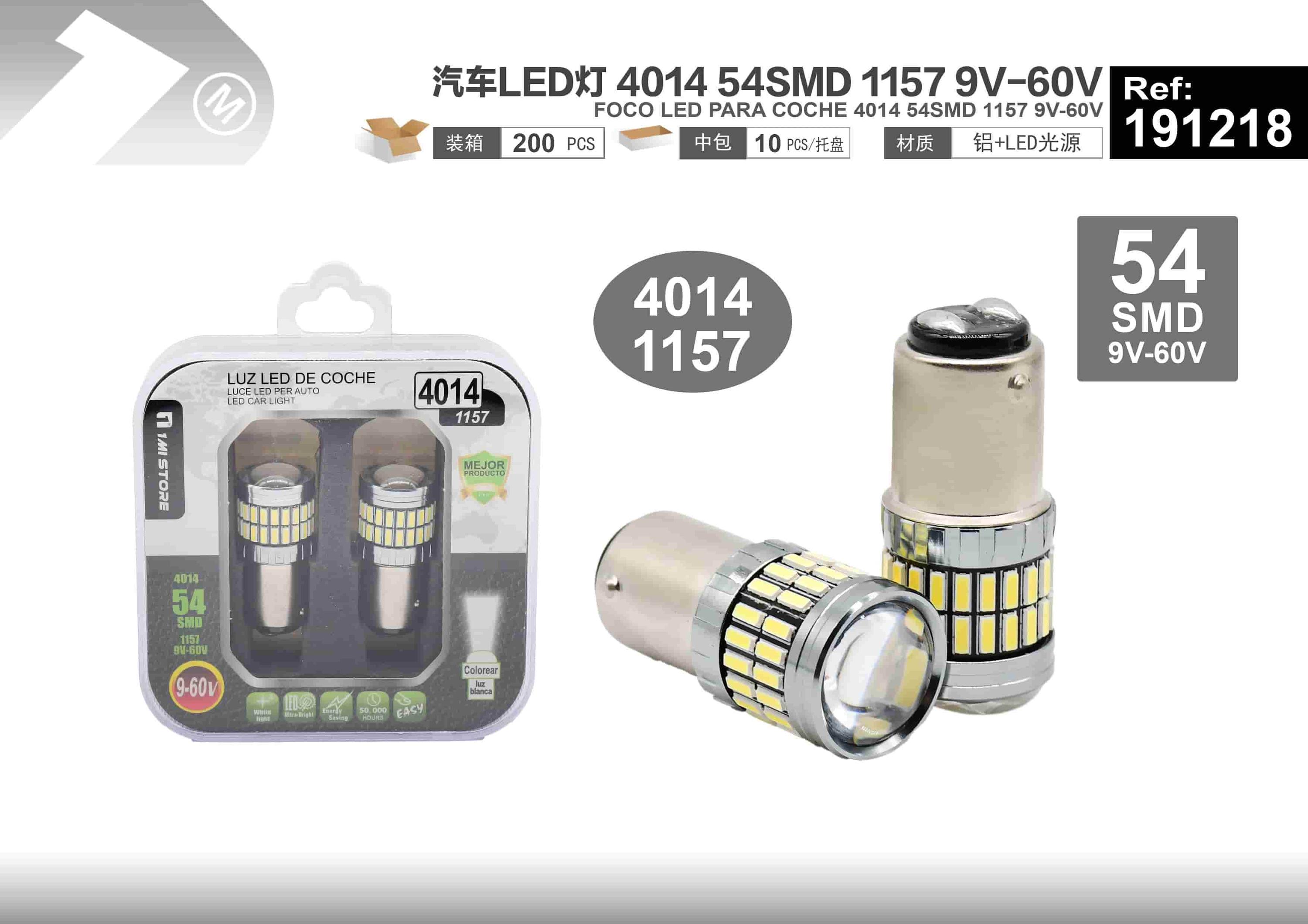 luces LED, 9 V, 60 V, modelo 191218