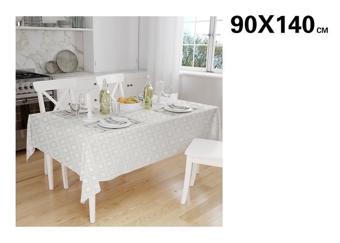 Mantel, 90 × 140, color beige, modelo 190993