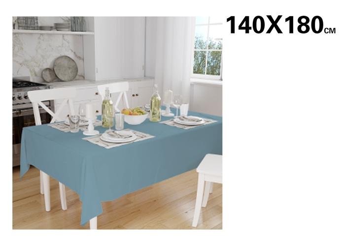 Mantel, 140 × 180, color azul, modelo 191033