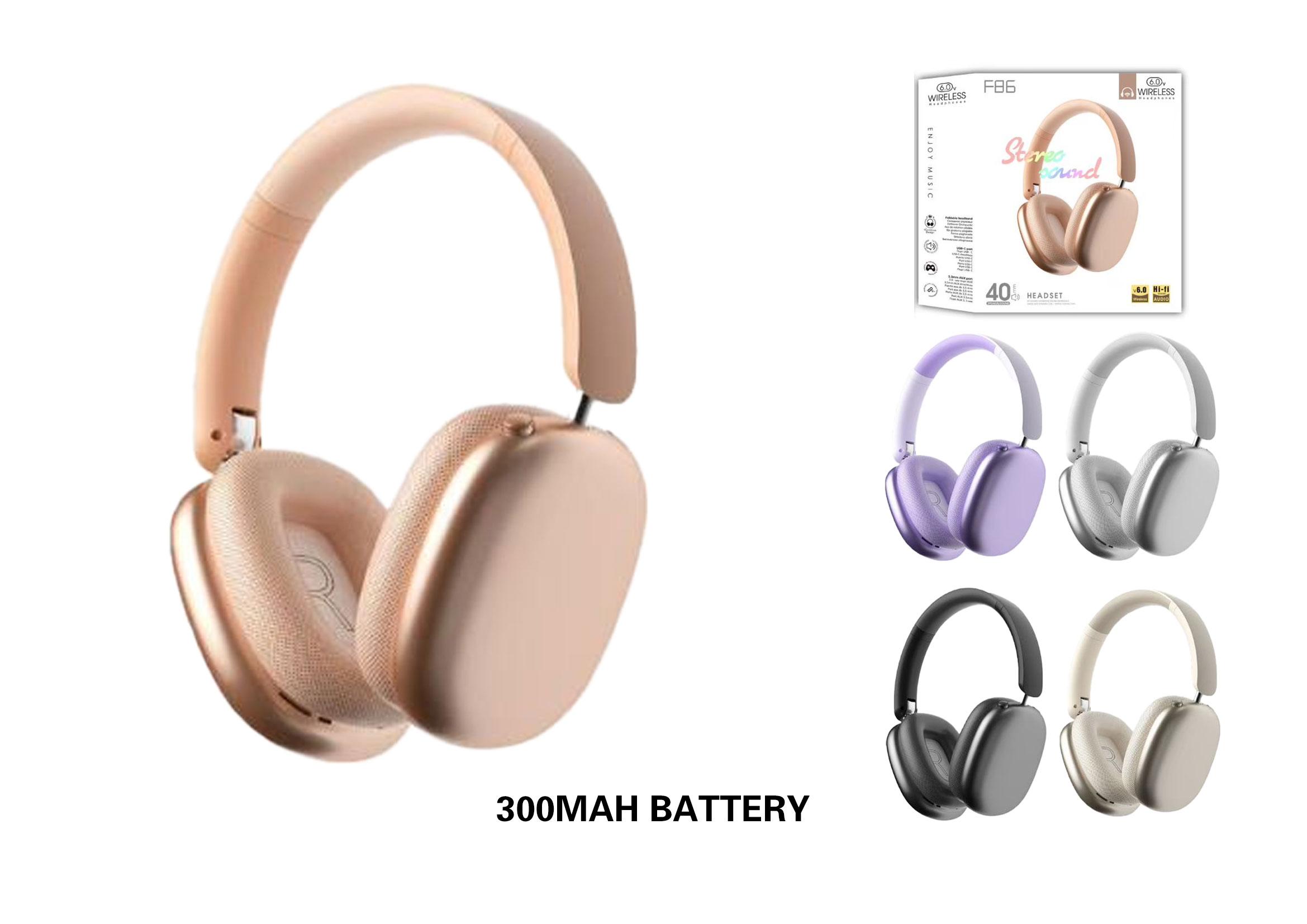 Auriculares supraaurales, modelo F86