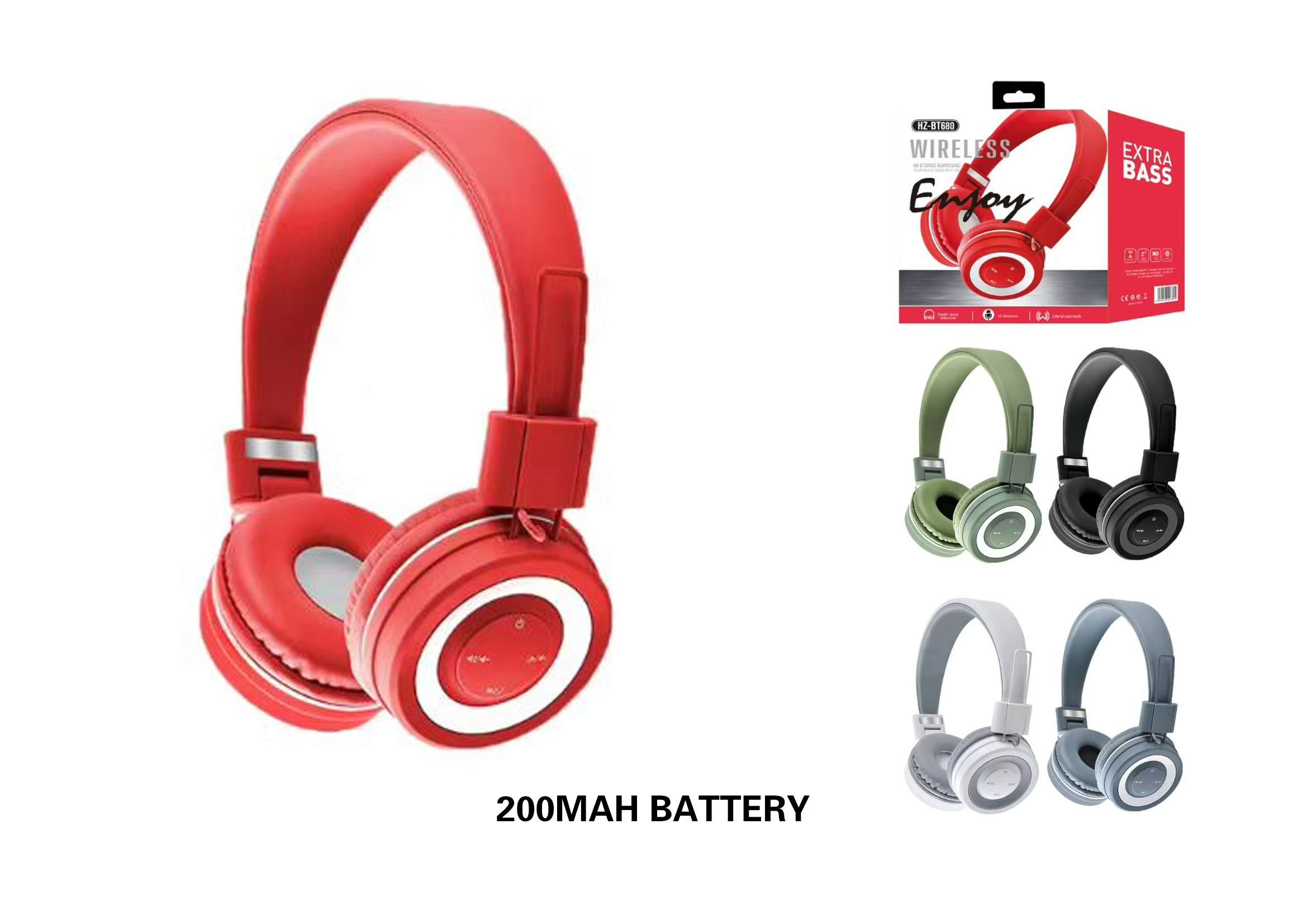 Auriculares supraaurales, modelo HZ-BT680