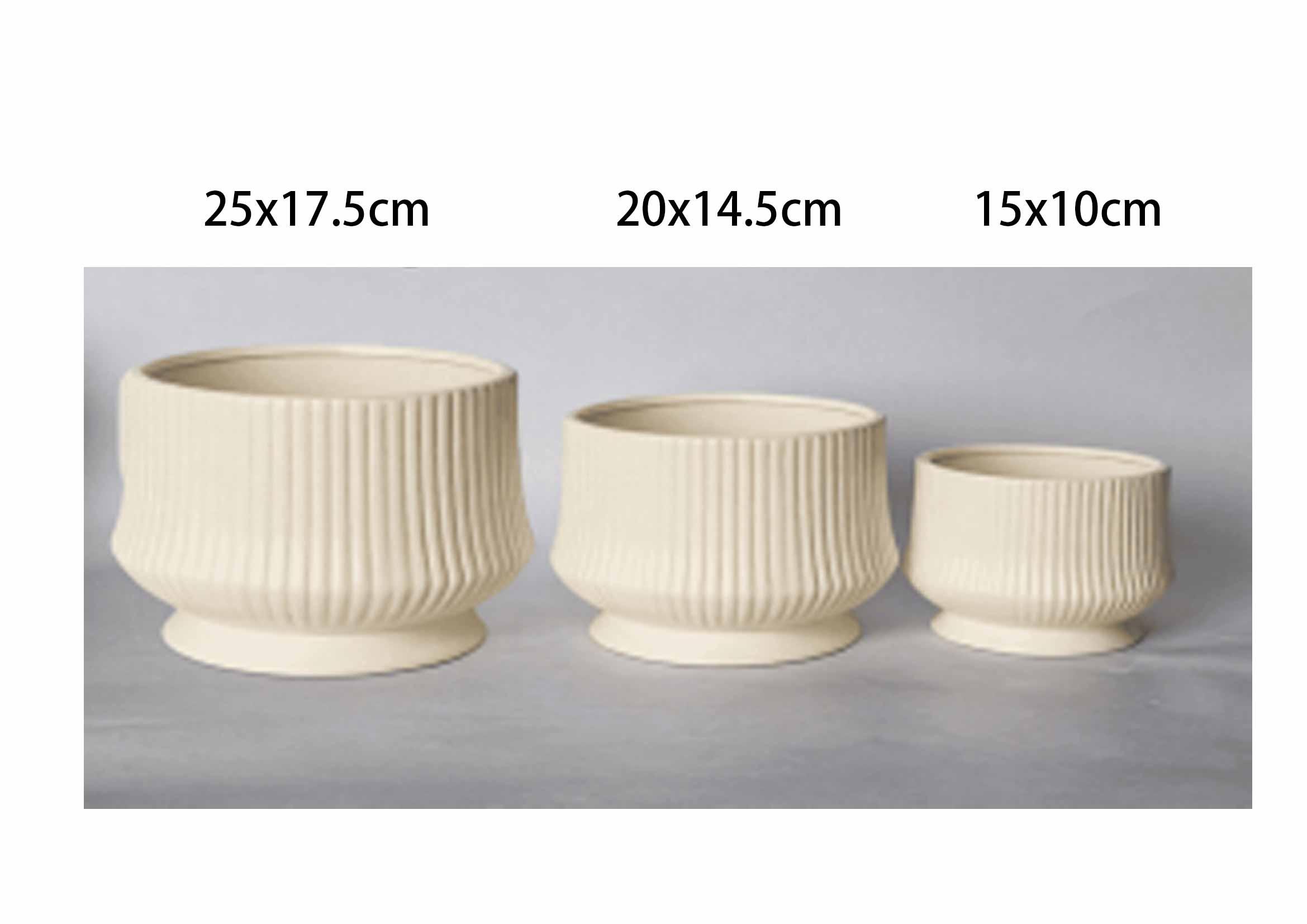 Macetas de cerámica, modelo JW00785B