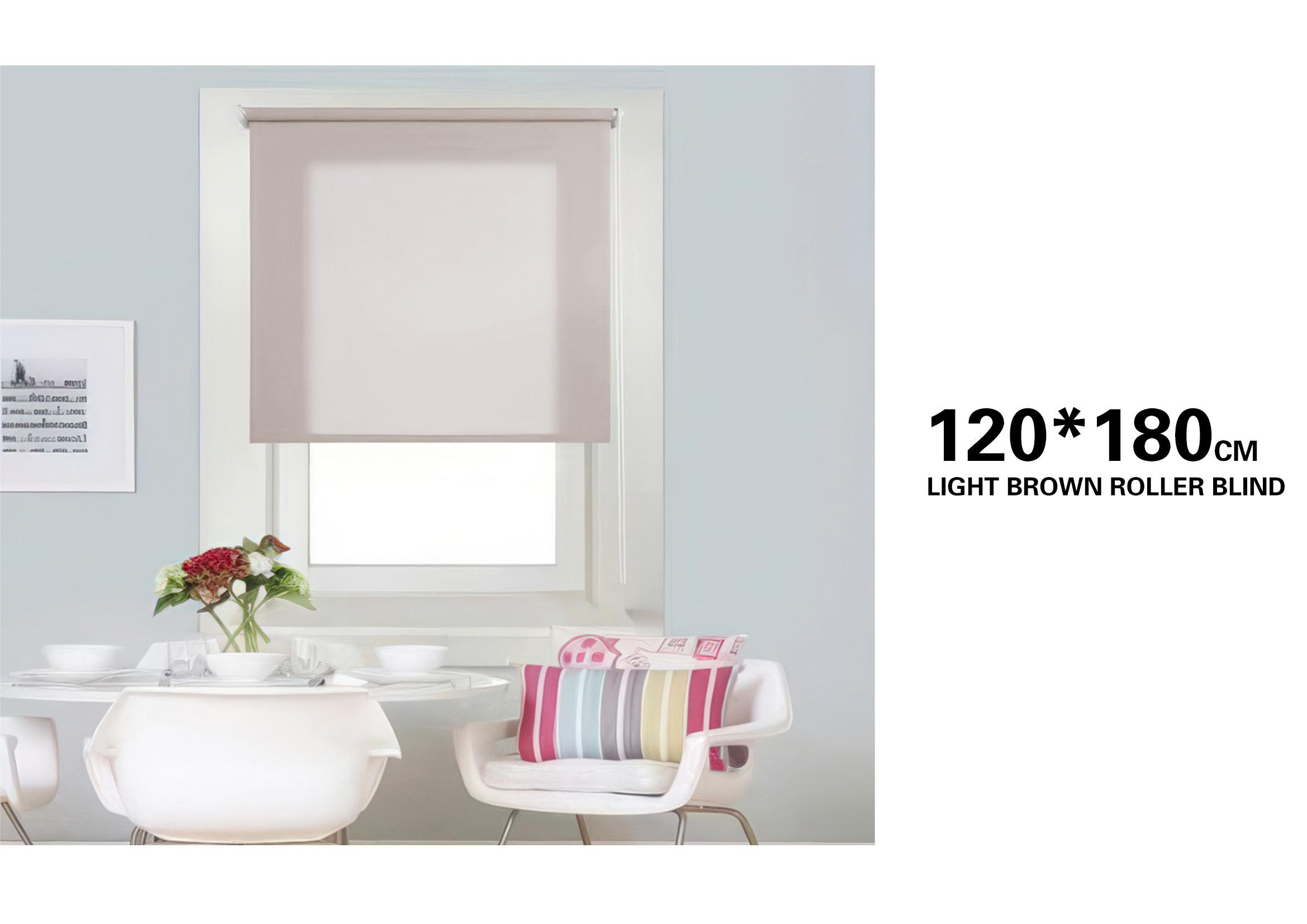 Estores enrollables, 120 × 180 cm, color gris, modelo 190009