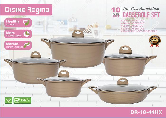 Juego de cocina, 10 piezas, ref. DR-10-44HX