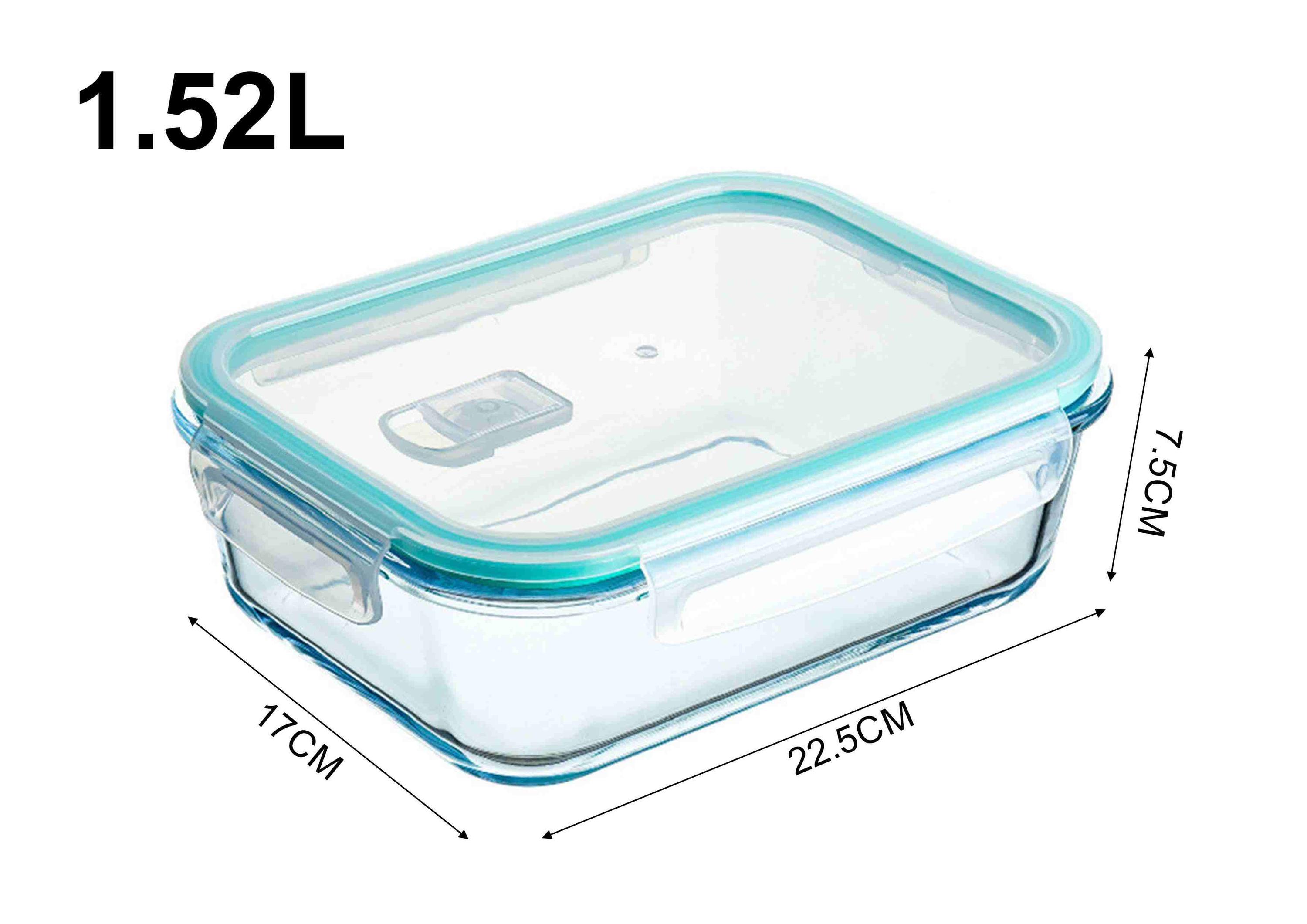 Recipiente para almacenar alimentos, 1,52 L