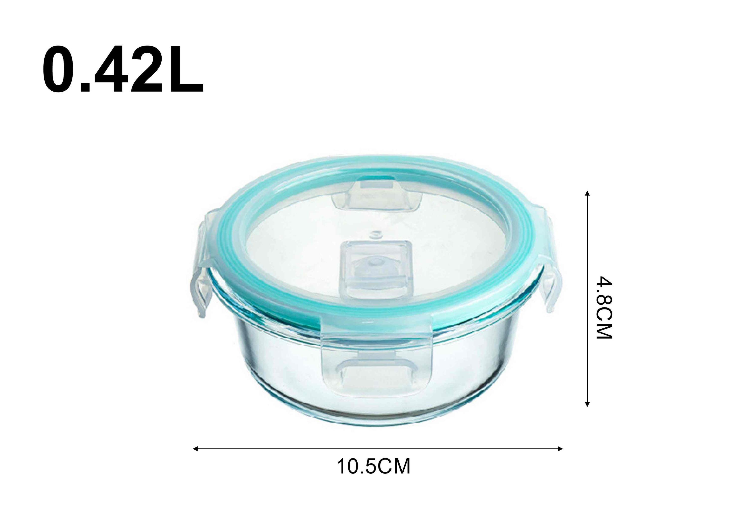 Recipiente para almacenar alimentos, 0,42 L