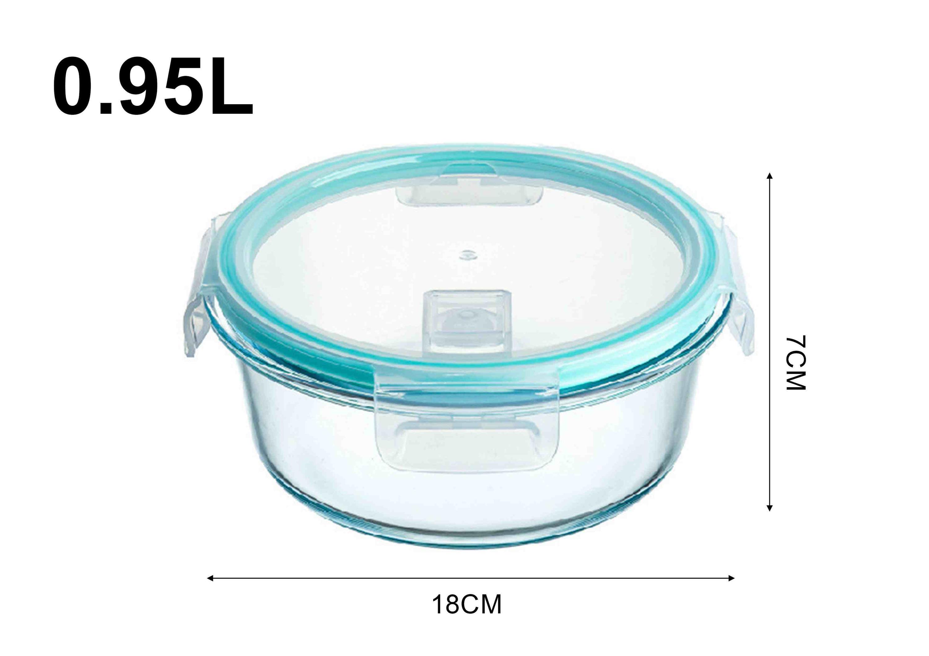 Recipiente para almacenar alimentos, 0,95 L