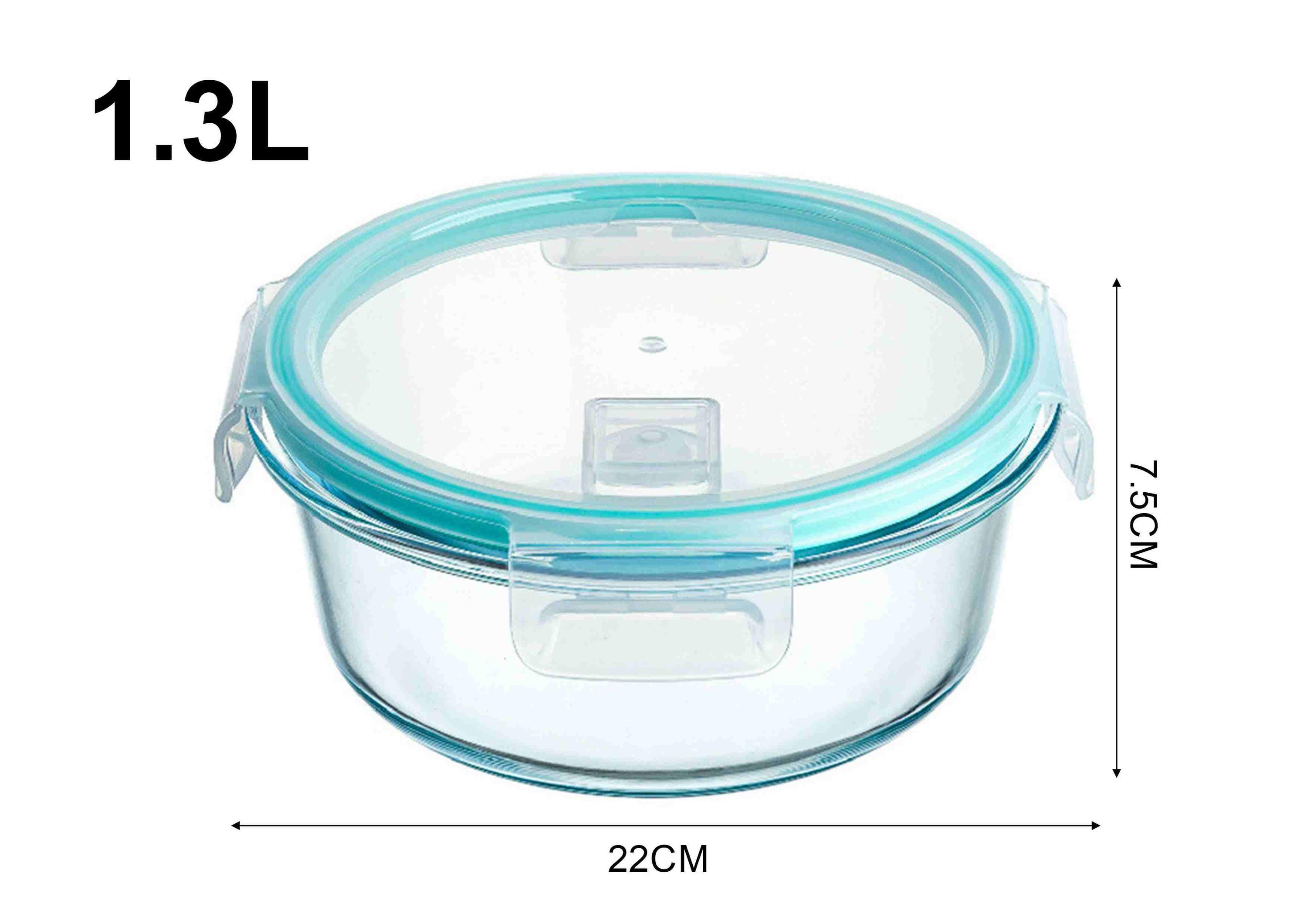 Recipiente para almacenar alimentos, 1,3 L