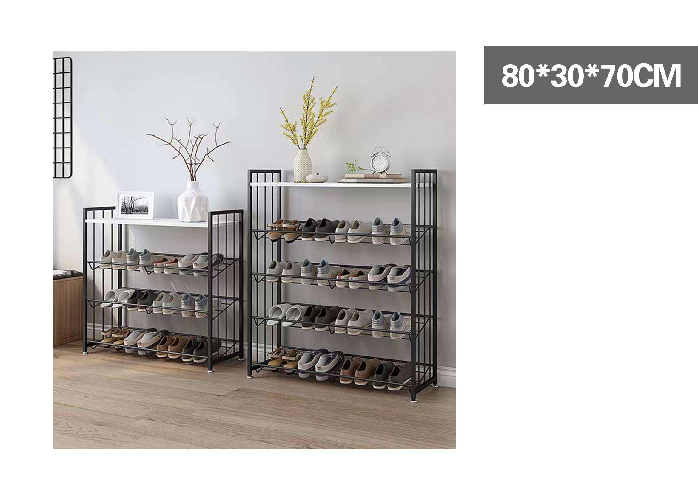 Estante de almacenamiento multifuncional, 80 × 30 × 70 cm