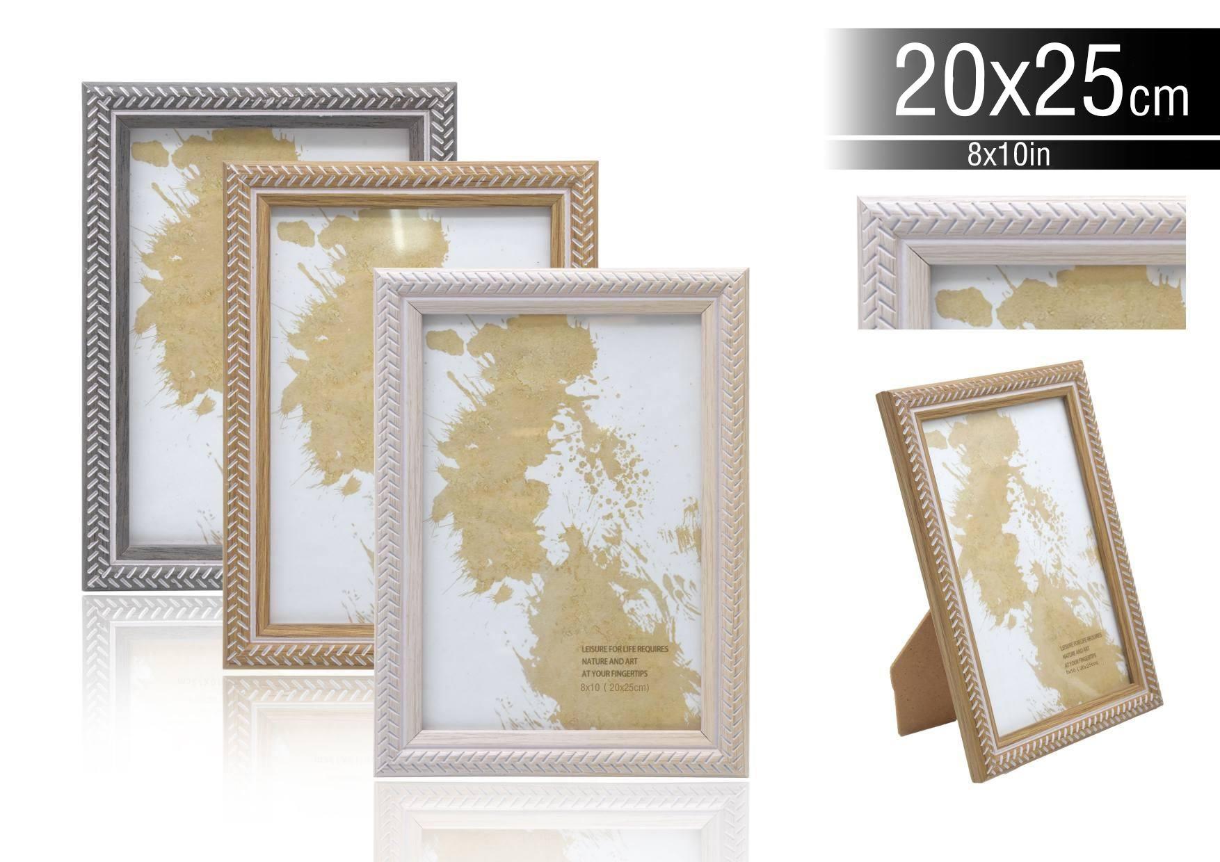 Marcos de fotos de MDF, 20 × 25 cm, modelo 195739