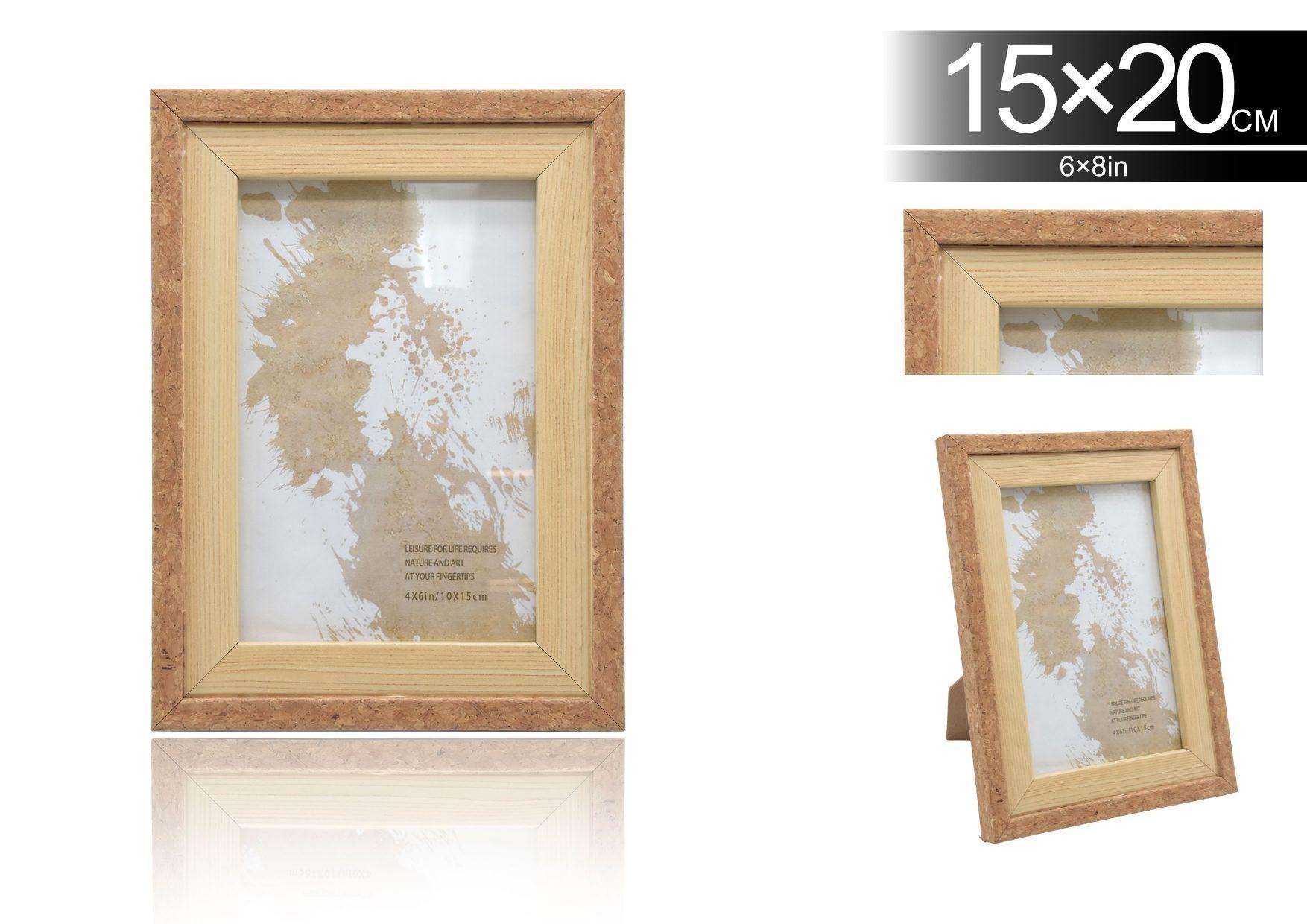 Marcos de fotos de MDF, 15 × 20 cm, modelo 195750