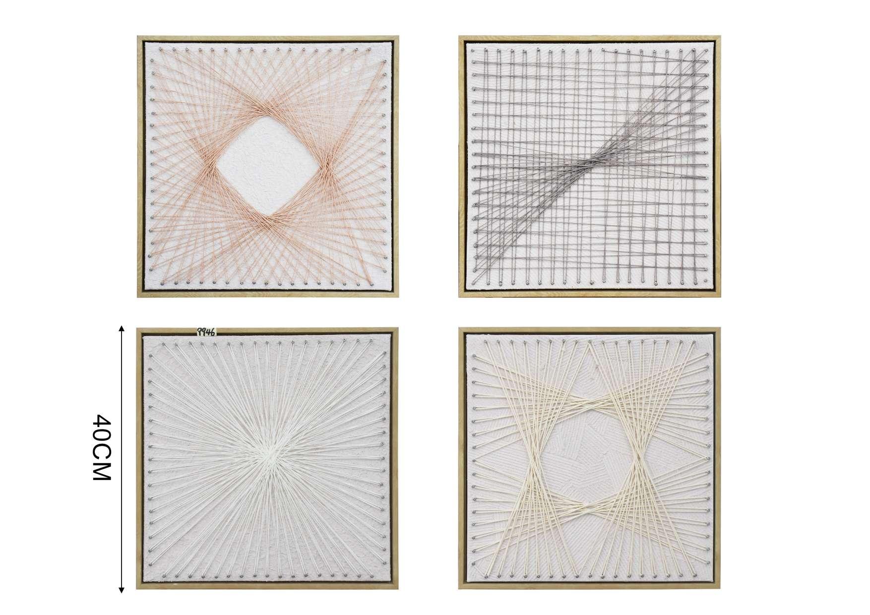 Cuadros decorativos, 40 × 40 cm, modelo 195798