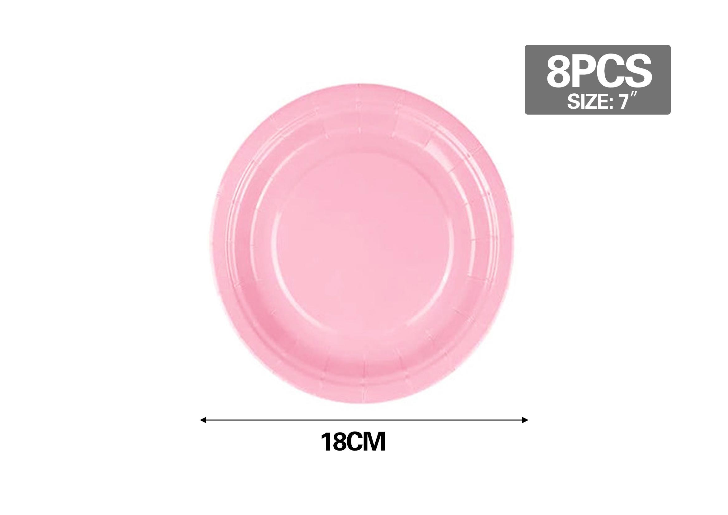 Colección rosa, 7 pulgadas, 8 piezas