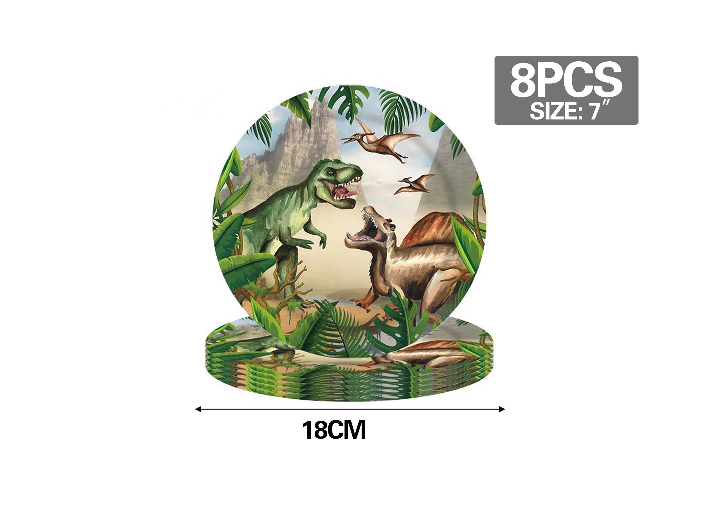 Serie de dinosaurios, 7 pulgadas, 8 piezas, modelo 196146