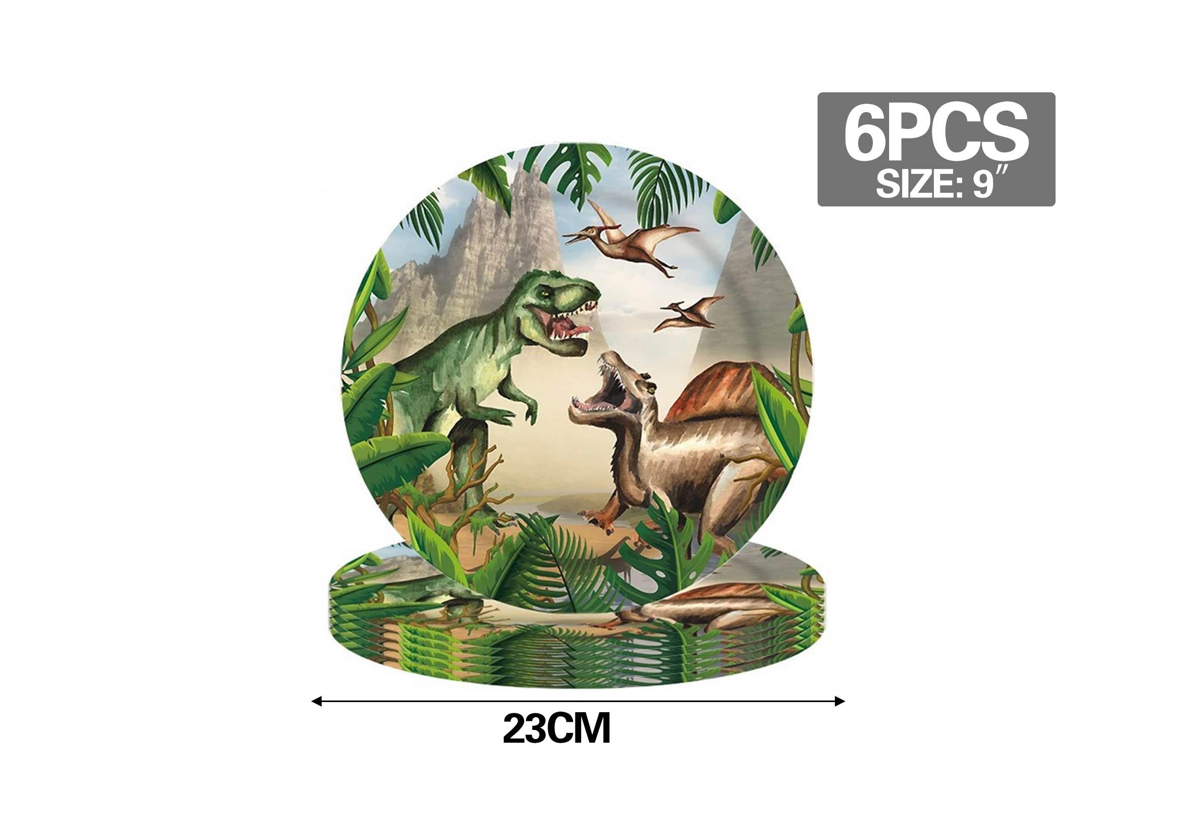 Serie de dinosaurios, 9 pulgadas, 6 piezas, modelo 196147