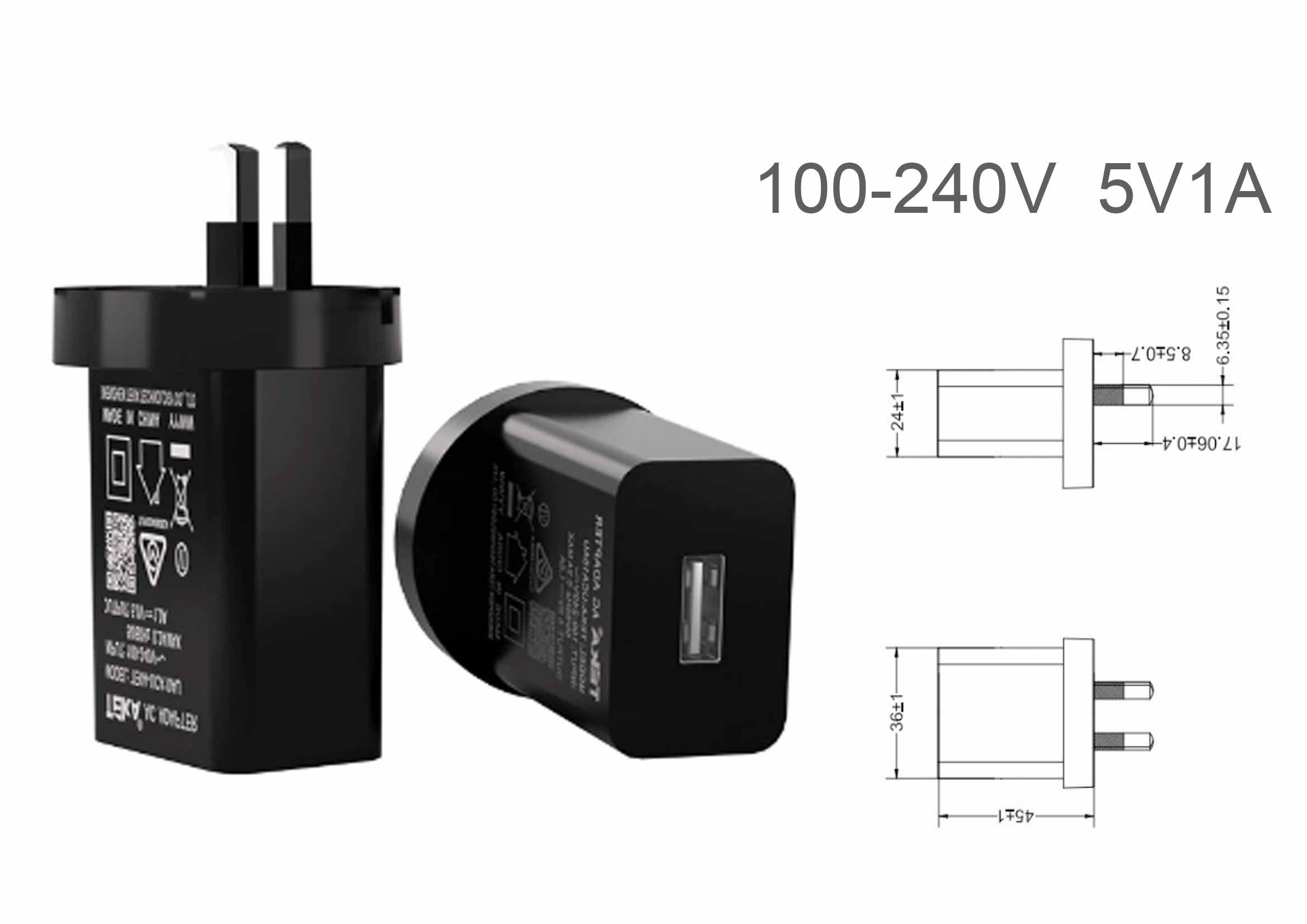 Cargador, 240 V, 5 V